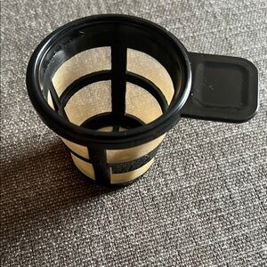 Reusable single K cup  Black and Gold Coffee Filter